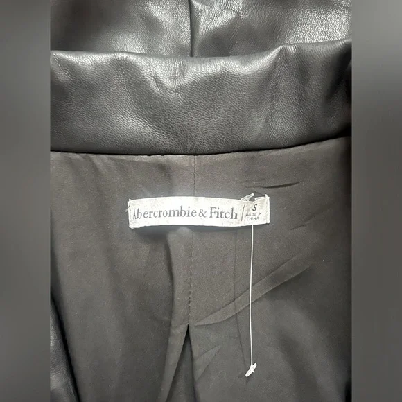 Abercrombie Faux Leather Blazer Dress - Picture 5 of 6